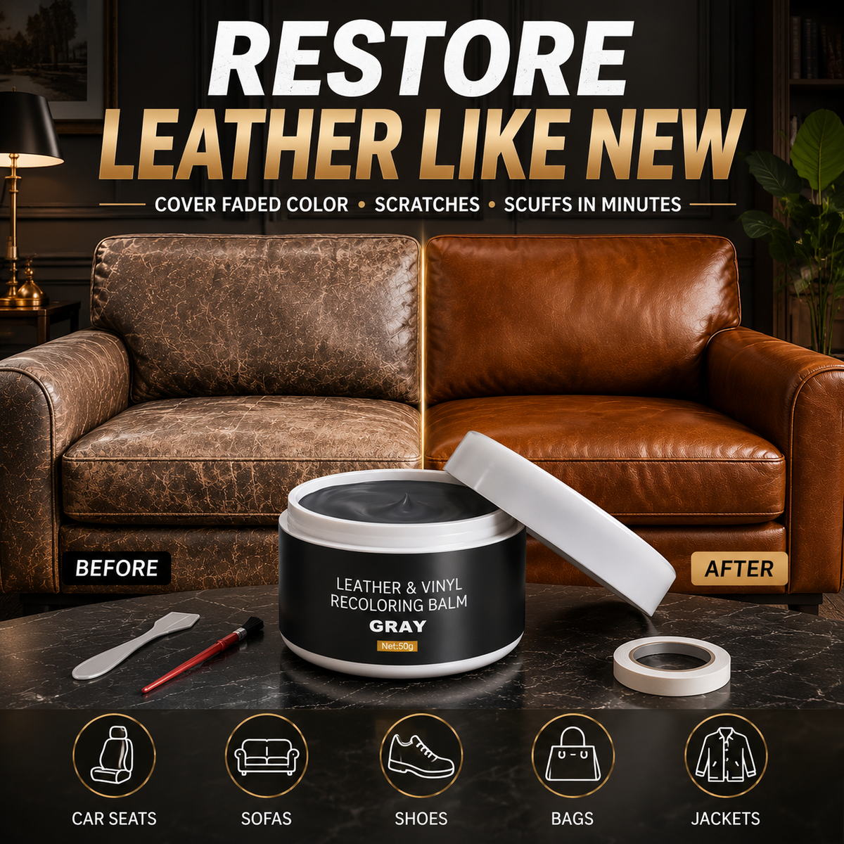 Leather & Vinyl Recoloring Balm product image 6