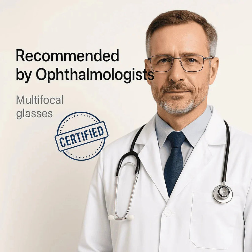 Multifocal Reading Glasses – See Near & Far Without Switching✨