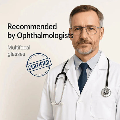 Multifocal Reading Glasses – See Near & Far Without Switching✨