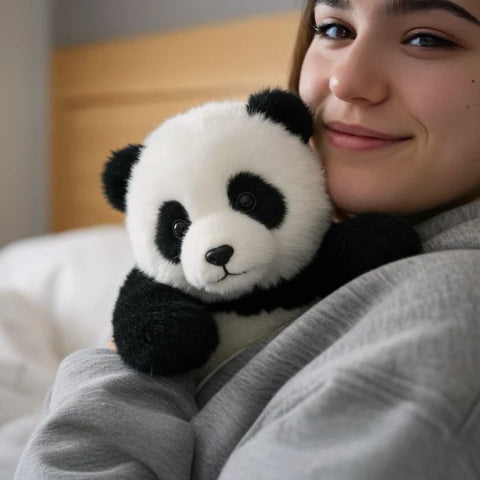 🐼💖 49% OFF Today – Lifelike Cuddle Panda, Soft & Huggable Plush Gift 🎁