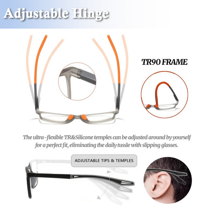 Multifocal Reading Glasses – See Near & Far Without Switching✨