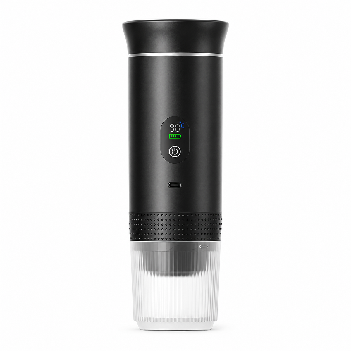 Portable Espresso Coffee Maker – 15-Bar Rechargeable Travel Coffee Machine