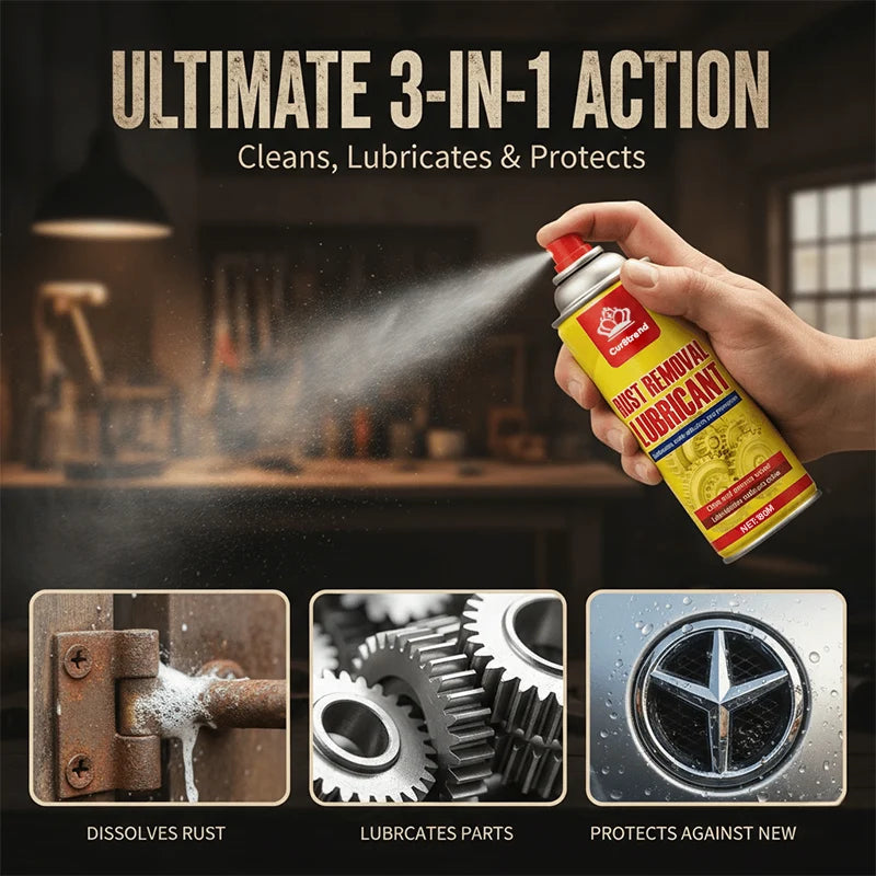 ⚡️Anti-Rust Lubricant Spray & Rust Remover