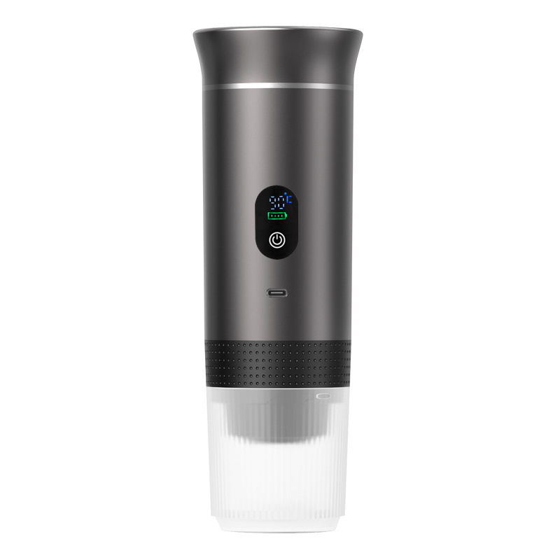 Portable Espresso Coffee Maker – 15-Bar Rechargeable Travel Coffee Machine