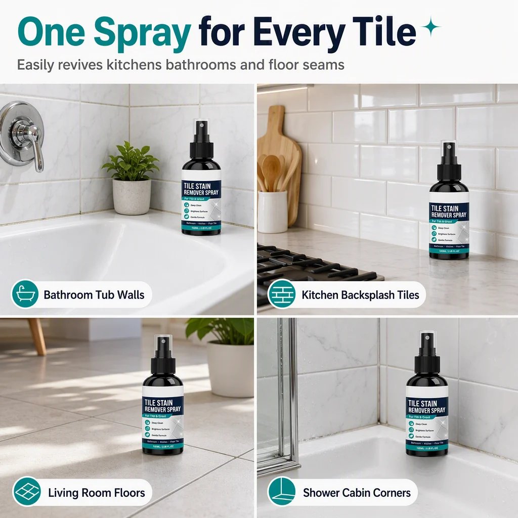 Grout Stain & Mold Remover Spray