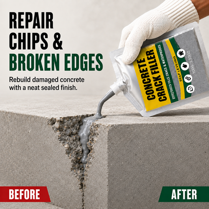 🏠 Waterproof Concrete Crack Filler for Indoor & Outdoor Use✨