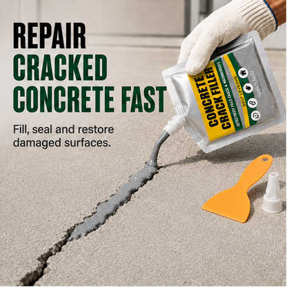 🏠 Waterproof Concrete Crack Filler for Indoor & Outdoor Use✨