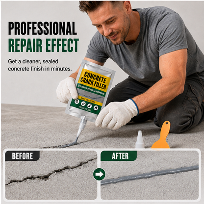 🏠 Waterproof Concrete Crack Filler for Indoor & Outdoor Use✨