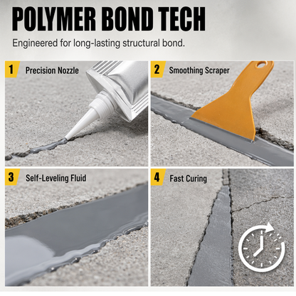 🏠 Waterproof Concrete Crack Filler for Indoor & Outdoor Use✨